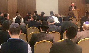 The Chief Rabbi addresses Rabbinic couples from across the country as the safeguarding seminar gets underway